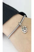 Charm, Kararmayan Çelik, Ressam Paleti Detaylı (BİLEKLİK DAHİL DEĞİLDİR!!), Gümüş Renk, Model32 thumbnail 3