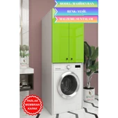 Kenzlife membran çamaşır-kurutma-bulaşık makinesi dolabı mahidevran yşlbyz düz 180*70*60 mebran kapak suntalam gövde thumbnail 1