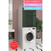 Kenzlife membran çamaşır-kurutma-bulaşık makinesi dolabı mahidevran gribyz düz 180*70*60 mebran kapak suntalam gövde thumbnail 1