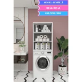 Kenzlife çamaşır-kurutma-bulaşık makinesi dolabı zenbillimdf byz 180*70*60 suntalam banyo % 100 full MDF thumbnail 1