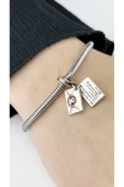 Charm, Kararmayan Çelik, Kabul Mektubu Detaylı (BİLEKLİK DAHİL DEĞİLDİR!!), Gümüş Renk, Model9 thumbnail 3