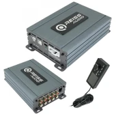 Reıss Audıo Rs-4dsp8 8 Kanal İşlemci + 4 Kanal 4x60w Amfi Bluetooth Uzaktan Kumanda - 1