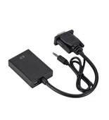 Vga to Hdmı Full Hd 1080p/60Hz Dönüştürücü Kablo 50 Cm Görüntü Ve Ses Çevirici + Audio Aux Ses Kablo thumbnail 4