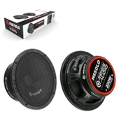 Reıss Audıo Rs-m6solo Oto Midrange 16cm 200w Rms 100w Kapaklı 2li - 1