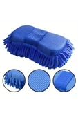 Çizmez Mikrofiber Araç Yıkama Eldiveni Oto Motorsiklet Bakım Süngeri Araba Temizleme Bezi Mop Havlu - 2