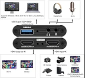 Anunnaki AN4130 HDMI 4k UHD 30HZ Video Capture Cihazı Gamer Yayın ve Kayıt Uyumlu - 2