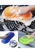 Çizmez Mikrofiber Araç Yıkama Eldiveni Oto Motorsiklet Bakım Süngeri Araba Temizleme Bezi Mop Havlu - 4