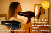 TR-601 Powertec Turbo Professional Fön Makinesi Saç Kurutma 2500w thumbnail 1