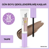 Maybelline New York Super Lock Brow Glue Kaş Sabitleyici Maskara - Taupe - 1