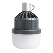 Ledx Ln-616 80 Watt Type-c Şarjlı Taşınabilir Asma Kancalı Kamp Çadır Lambası 6500k 1200mah 3 Modlu Abs Malzeme - 1