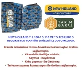 New Holland T 5.100-T 5.110 ve T 5.120 Euro 5 Bluemaster Traktör Branda ve Koltuk Kılıfı Seti - 3