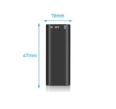 16GB Mini Dijital Ses Kayıt Cihazı USB Şarjlı Uzun Süre Kayıt Özellikli - 4