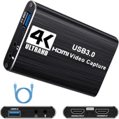 Anunnaki AN4130 HDMI 4k UHD 30HZ Video Capture Cihazı Gamer Yayın ve Kayıt Uyumlu - 1