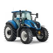 New Holland T 5.100-T 5.110 ve T 5.120 Euro 5 Bluemaster Traktör Branda ve Koltuk Kılıfı Seti - 4