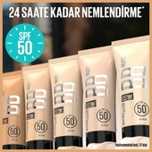 Maybelline New York Fit Me Nude Cilt Bakımı Etkili Nemlendirici SPF50 BB Krem - 20 - 4