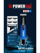 TR-650 Body Groom Powertec Sakal Vücut Kıl Tüy Tıraş Makinesi thumbnail 2