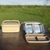 Cooker Çelik Hazneli Tekli Yemek Termosu Yk1560 Kahverengi thumbnail 1