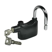 İpek Yıldızı® Desibel Siyah Alarmlı Çok Fonksiyonlu Ekstra Güvenlikli Kare Asma Dolap Kilidi - 5