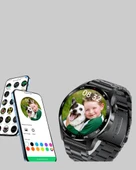 100mAh Şarjlı Akıllı Saat – Mesaj Bildirimi, Müzik Kontrolü ve Ergonomik Tasarım thumbnail 2