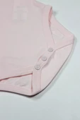 Lenaca Bistyle Organik Natural Basic Style Yarım Kol Body Bs17103 Pembe thumbnail 3
