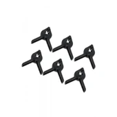 Kopya-6 Adet Fon Mandalı Clamp Mengene Kıskaç  4.5 Inç=11.5 cm - 1