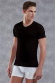 Doreanse 2855 Vücudu Saran Rahat T-Shirt - 4