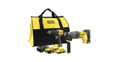 Stanley SFMCK216MDS 18V FATMAX® V20 Kömürsüz Darbeli Matkap ve SDS-Plus Kırıcı (1x4.0 Ah), (1x2.0 Ah) - 1