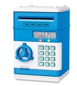 Elektronik Şifreli Kasa Otomatik Kağıt Para Alan ATM Kumbara - 5