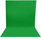Chromakey-green Screen- Greenbox Yeşil Fon Perde(3x3 M) - 1