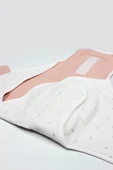 Lenaca Bloom White Organik Bel Destekli Kundak 75103 Ekru Gül Kurusu - 5