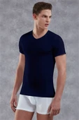 Doreanse 2855 Vücudu Saran Rahat T-Shirt - 5