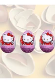 Zaini Hello Kitty Çikolatalı Sürpriz Yumurta 3 Adet. - 1