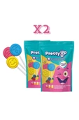 Pretty Up Şekersiz Diş Dostu Yassı Lolipop 2'li Paket (5,5 Gr x 10 Adet) thumbnail 1