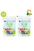 MOM Organik Lolipop (çilek, Karpuz, Yaban Mersini Ve C Vitamini) - 2 Paket - 1