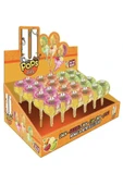 U POPS Juıcy; Meyve Sulu Limon-ahududu, Limon-elma, Limon-şeftali Aromalı Lolipop (19 GR X 24 ADET) - 1