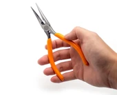 ÇELİK UZUN KARGABURUN PENSE - TURUNCU - 3