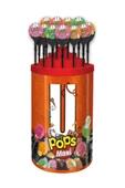 U POPS MAXI SAKIZ DOLGULU LOLİPOP 16 gr x 100 Adet - 1