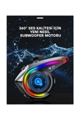 Y21 Rgb Işık Efektli Intercom Bluetooth Motosiklet Kask Kulaklığı Intercom Kulaklık thumbnail 4