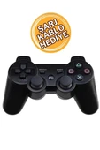 Ps3 Kablosuz Analog Oyun Kolu Oyuncu Konsolu Dualshock Wireless Joystick Controller thumbnail 1