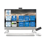 Dell 27 All-In-One Intel Core 7 150U 40GB Ddr5 512GB SSD Windows 11 Home 2gb MX570A 27 Inç Fullhd Wva Dokunmatik All In One Bilgisayar EC27250H17 + Zetta Flash Bellek thumbnail 1
