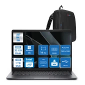 Dell Pro 14 PC14250  Intel Core 7 250U 32GB Ddr5 1tb SSD 14 Fhd+ IPS (1920X1200) 300 Nits WIN11PRO Taşınabilir Bilgisayar. PC14250C7325P08+ZETTAÇANTA thumbnail 1