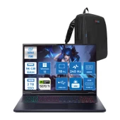 Acer Predator Helios Neo 18 Aı Intel®core™ Ultra 9 275HX 96GB Ddr5 2tb SSD 12GB/RTX5070Tİ 140W 18" 2560 x 1600 Wqxga 240HZ  WIN11HOME Gaming Bilgisayar. NHQVMEY002H29+ZETTAÇANTA thumbnail 1