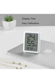 Xiaomi Miaomiaoce Serisi LCD Termometre Nem Ölçer ve Saat - MHO-C601 - 2