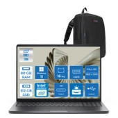 Dell Pro 16 PC16250 Intel Core 7 250U 80GB Ddr5 512GB SSD 16 Fhd+ IPS (1920X1200) 300 Nits WIN11HOME Taşınabilir Bilgisayar. PC16250C7325H22+ZETTAÇANTA thumbnail 1