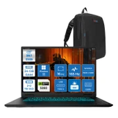 Gıgabyte Gamıng A16CVH Intel® Core™ I7-13620H Ddr5 24GB 2tb Ssd+2tb SSD 16INÇ 8GB/RTX5060 IPS Wuxga (1920X1200) 165Hz, 300NITS WINDOWS11HOME Gaming Laptop WA16CVHH06+ZETTAÇANTA thumbnail 1