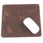 Deri Mouse Pad G2 Antik Kahve - 1