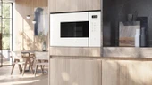 Siemens BE525LMW2 iQ500 Built-In Microwave with grill Beyaz thumbnail 5