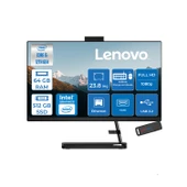 Lenovo Ideacentre Aıo 3 24IAP7 Intel Core I5 12450H 64GB 512GB SSD Freedos 23.8" Fhd (1920X1080) IPS 250NITS All In One Bilgisayar Siyah F0GH01J1TRF27+ZETTAUSBBELLEK thumbnail 1