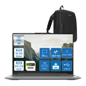 Lenovo Ideapad Pro 5 16IMH9 Intel Core Ultra 5 125H 16GB 512GB 6GB/RTX3050 16" 2k OLED 400NITS 120Hz Eyesafe Freedos 6GB/RTX3050 16" 2k OLED 400NITS 120Hz Eyesafe 83D40082TRF01 + Zettaçanta thumbnail 1