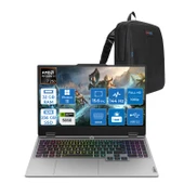 Lenovo Loq 15AHP10 Amd Ryzen 7 250 Aı 32GB Ddr5 256GB SSD 8GB/RTX5060 100W Gddr7 15.6" Fhd (1920X1080) IPS 300NITS 144Hz  WIN11PRO Gaming BILG.83JG008UTRP06+ZETTAÇANTA thumbnail 1